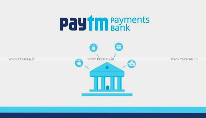 RBI Bars Paytm Payments Bank